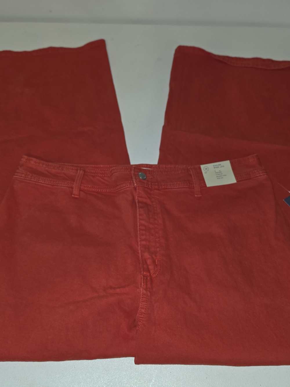 Universal Thread Wide Leg Pants in Red
